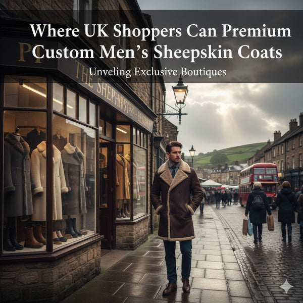 Where UK Shoppers Can Find Premium Custom Men’s Sheepskin Coats