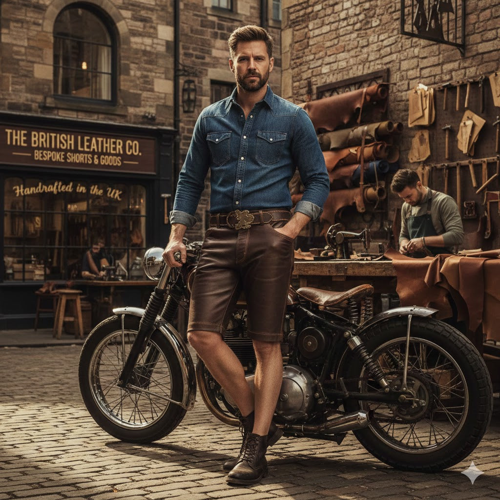 Where to Find High-Quality Custom Leather Shorts for Men in the UK