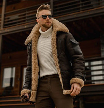 Why Do Youngsters Love Men’s Shearling Coat with Hood?