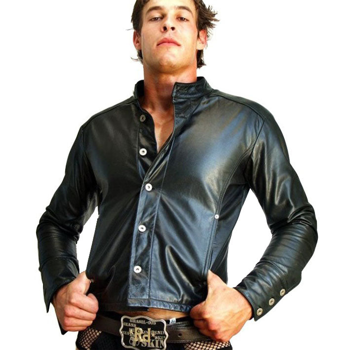 What should you look for in a leather shirt?