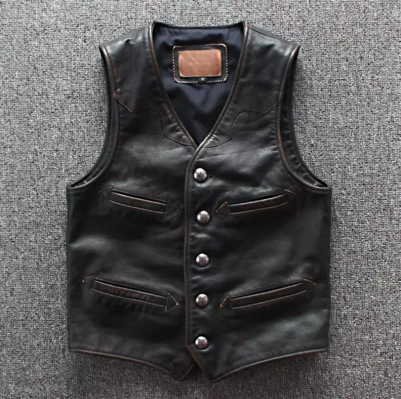 Why is leather vest comfortable?