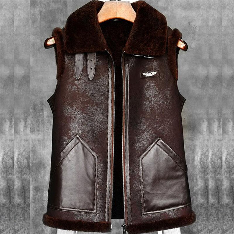 What are the Different Types of Shearling Vests?