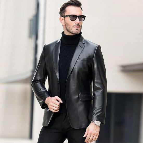 How To Pair a Leather Blazer With Everything You Own