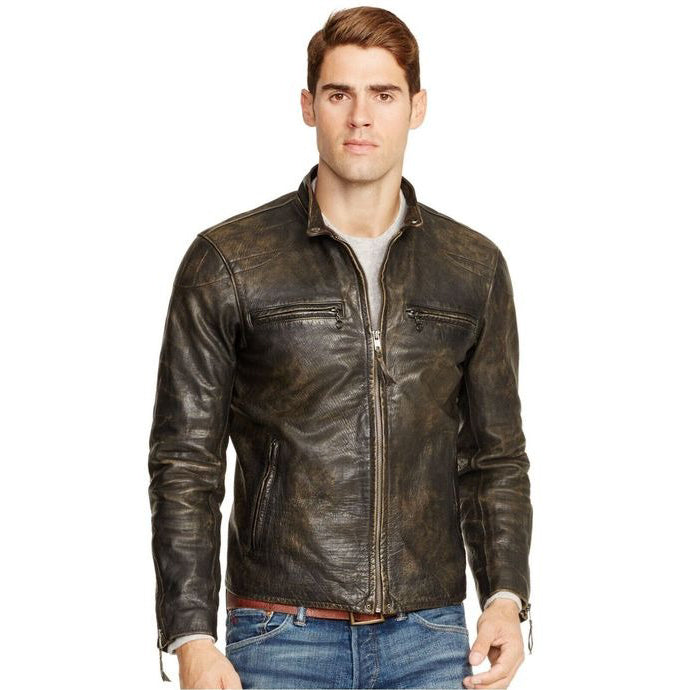 The Popularity of Distressed Leather Jackets: Embracing Edgy Style