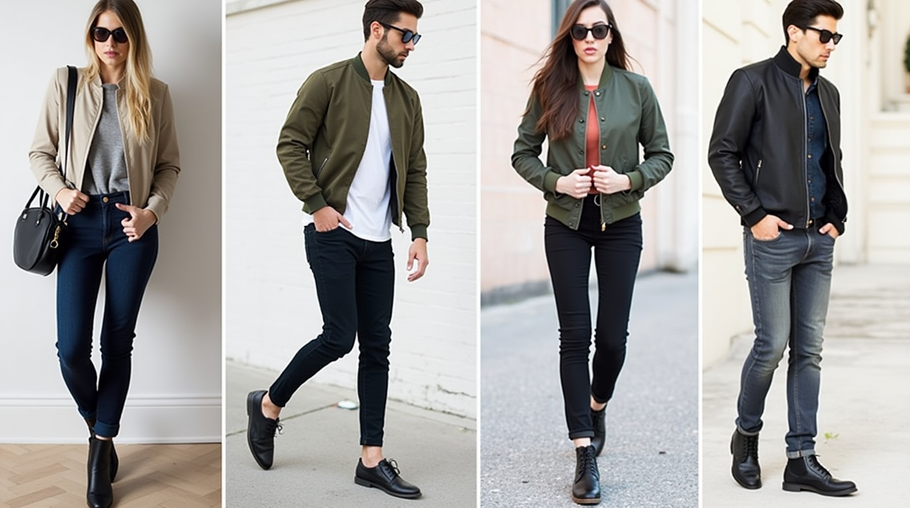 How to Style a Bomber Jacket: Outfit Ideas and Styling Tips for Men and Women