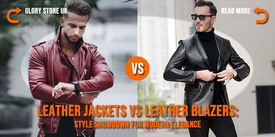 Leather Jackets vs Leather Blazers: Style Showdown for Modern Elegance