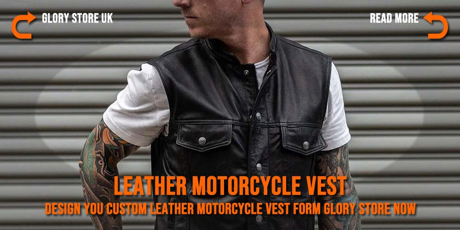 Leather Motorcycle Vest