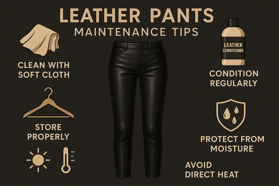 Leather Pants Maintenance Tips: Expert Guide to Long-Lasting Style