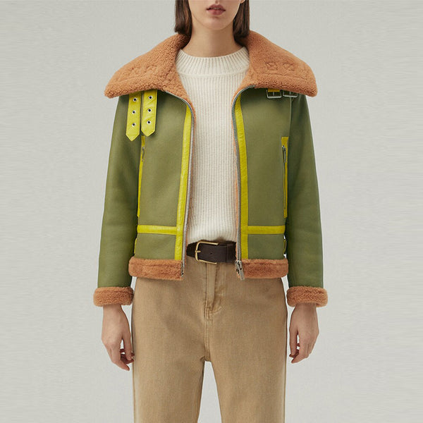 Can women buy sheepksin jackets at a lower cost?