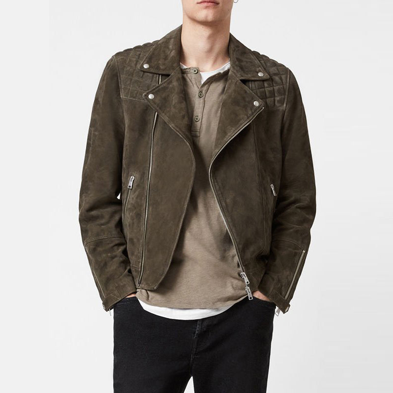 How to style different types of men’s suede leather jackets?