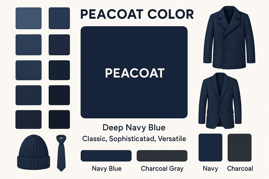 What color is peacoat?