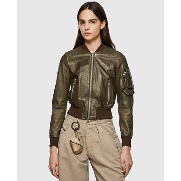 Why Do Women Love to Wear Leather Bomber Jacket?
