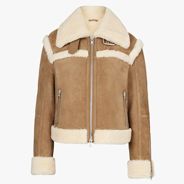 5 Ways to Wear Women's Shearling Jacket | Best Shearling Jackets