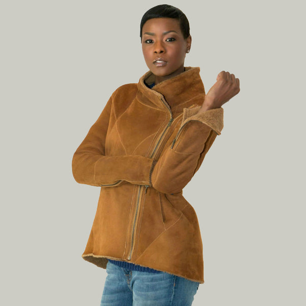 What defines the best women's sheepskin coats?