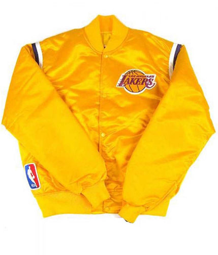 80s Los Angeles Lakers Satin Jacket