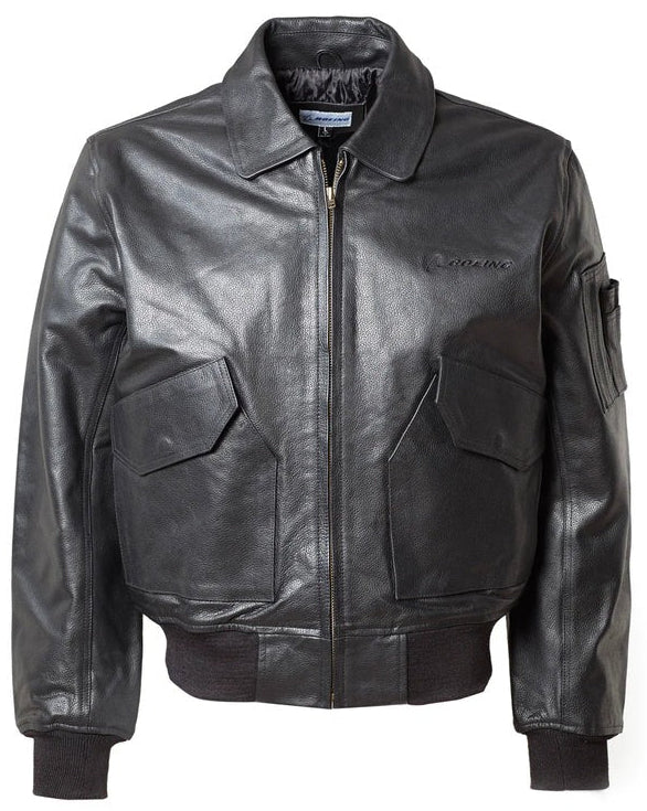 Boeing Leather Bomber Jacket