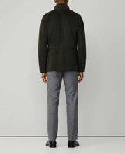 Load image into Gallery viewer, Forest Green Suede Leather Jacket for Men
