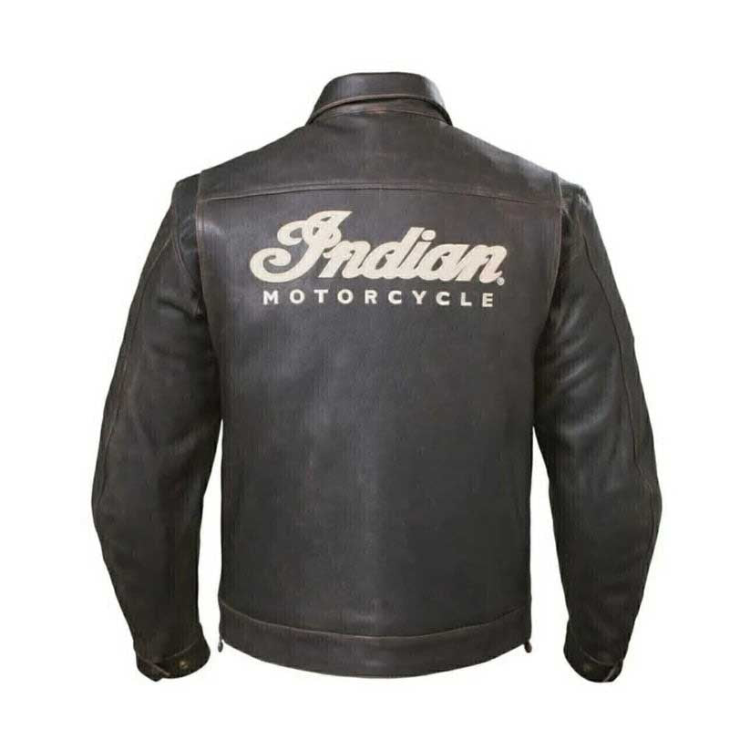 Indian Motorcycle Men Western Leather Biker Jacket