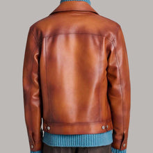 Load image into Gallery viewer, Mike Epps Brown Leather Jacket
