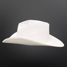 Load image into Gallery viewer, Men Classic White Genuine Leather Cowboy Hat
