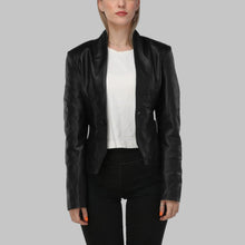 Load image into Gallery viewer, Women Bride To Be Leather Blazer
