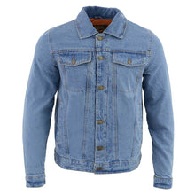 Load image into Gallery viewer, Men’s Blue Denim Jean Jacket
