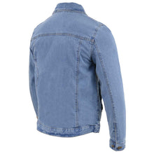 Load image into Gallery viewer, Men’s Blue Denim Jean Jacket
