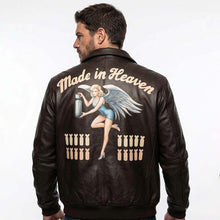 Load image into Gallery viewer, Chris Redfield Jacket In Brown Leather | Resident Evil
