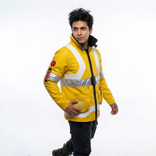 Load image into Gallery viewer, David Martinez Jacket In Yellow | Cyberpunk Cosplay
