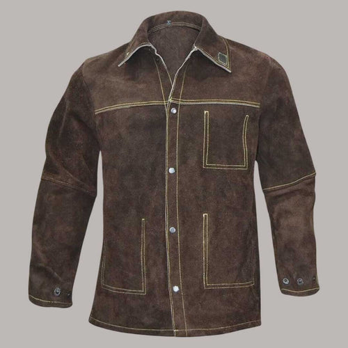 Heavy Duty Leather Welding Jacket