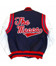 Load image into Gallery viewer, Howard University The Mecca Varsity Jacket

