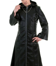 Load image into Gallery viewer, Kingdom Hearts Organization 13 Black Leather Coat
