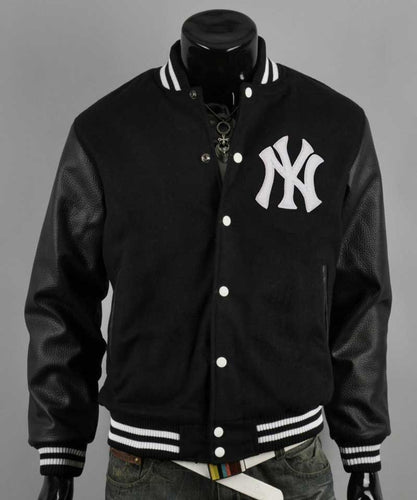 Men Varsity Yankee NY Letterman Jacket