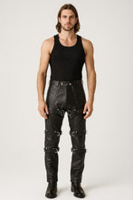 Load image into Gallery viewer, Men’s Genuine Sheep Leather Pants - Tailored Biker &amp; Party Trousers
