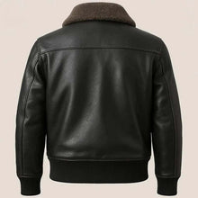 Load image into Gallery viewer, Luxury Men's Sheepskin Leather Jacket Classic Fit
