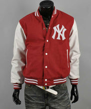 Load image into Gallery viewer, Men Varsity Yankee NY Letterman Jacket
