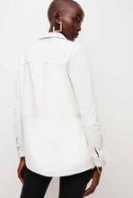 Load image into Gallery viewer, online womens leather blazer in white

