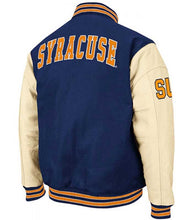 Load image into Gallery viewer, Syracuse S Varsity Letterman Jacket
