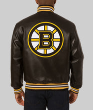 Load image into Gallery viewer, Thomas Men Black Leather Jacket
