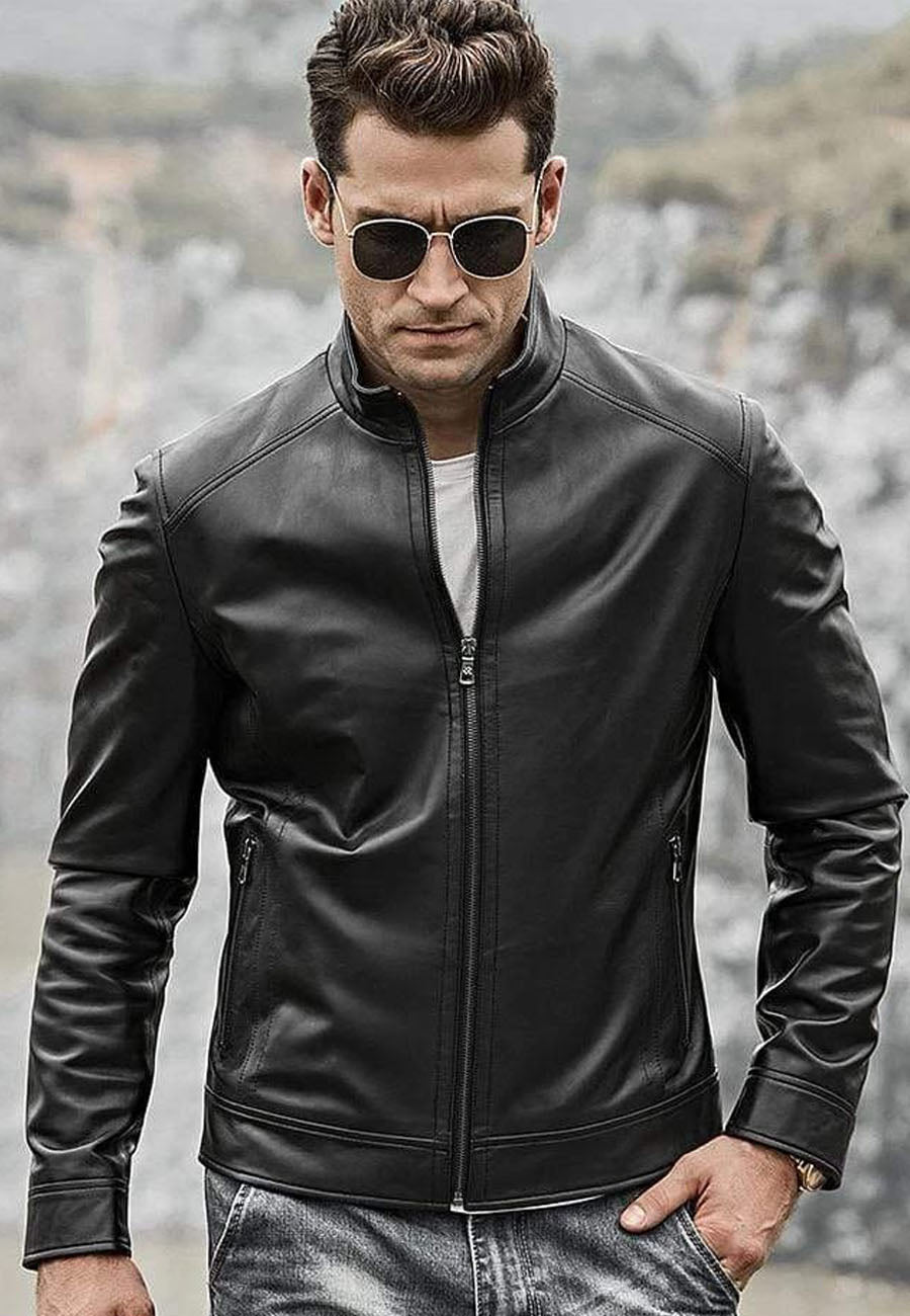 Men Leather Jacket