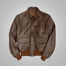 Load image into Gallery viewer, B3 Flying RAF Sheepskin Aviator Leather Jacket For Men
