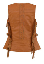 Load image into Gallery viewer, womens leather vest for sale

