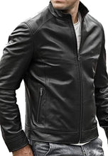 Load image into Gallery viewer, Premium Men&#39;s Classic Leather Jacket - Leather Jacket for Men
