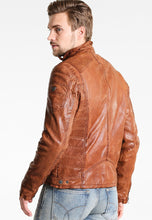Load image into Gallery viewer, Leather Biker jacket for sale
