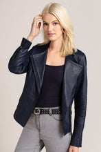 Load image into Gallery viewer, Women’s Black Leather Jacket
