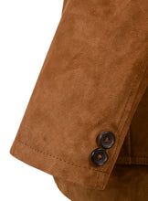 Load image into Gallery viewer, Men’s Tan Brown Suede Leather Blazer
