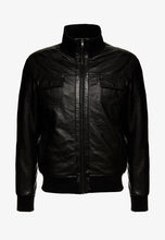 Load image into Gallery viewer, cheap mens black bomber jacket
