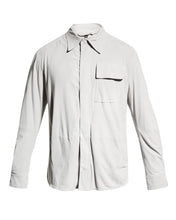 Load image into Gallery viewer, Men’s White Suede Genuine Leather Shirt
