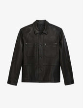 Load image into Gallery viewer, Men’s Black Leather Shirt

