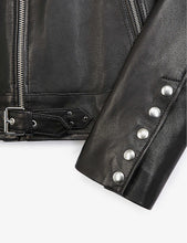Load image into Gallery viewer, Men’s Black Leather Jacket
